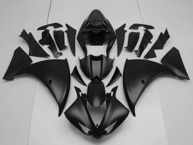 Lojas Carenagens Moto Yamaha YZF R1 2012-2014 - Preto Fosco
