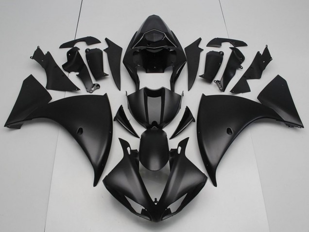 Lojas Carenagens Moto Yamaha YZF R1 2012-2014 - Preto Fosco