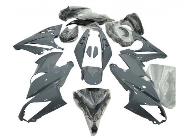 Lojas Carenagens Moto Kawasaki Ninja 650 EX650 2009-2011 - Nardo Cinzento
