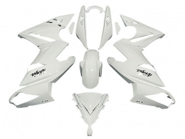 Lojas Carenagens Moto Kawasaki Ninja 650 EX650 2009-2011 - Branco
