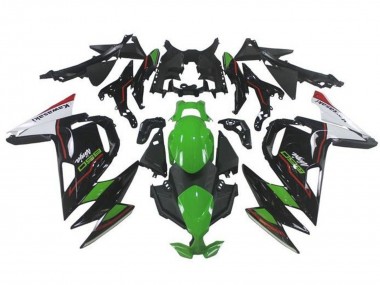 Lojas Carenagens Moto Kawasaki Ninja 650 EX650 2020-2025 - Verde Preto Branco Vermelho