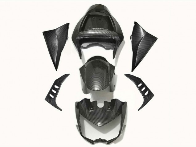 Lojas Carenagens Moto Kawasaki Z1000 2003-2006 - Falso Fibra de Carbono