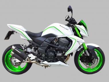 Lojas Carenagens Moto Kawasaki Z1000 2007-2009 - Branco Verde