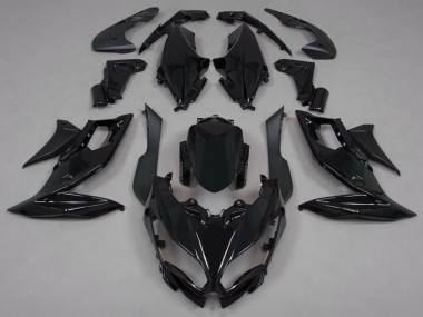 Lojas Carenagens Moto Kawasaki Versys 650 2015-2021 - Preto Brilhante