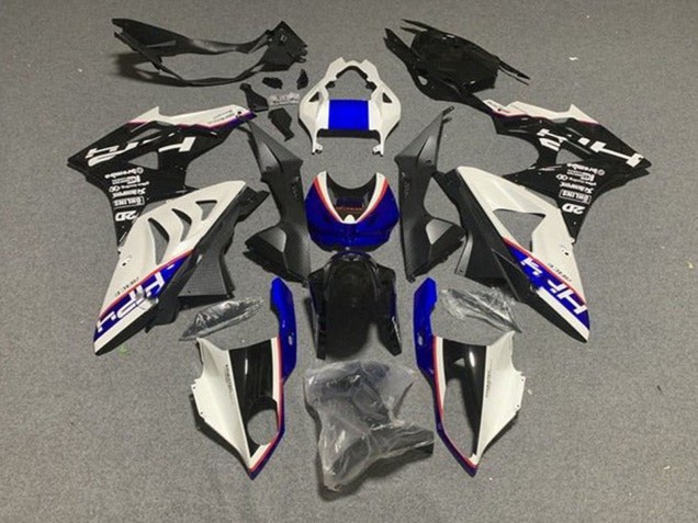 Lojas Kits Carenagem Moto BMW S1000RR 2009-2014 - Branco Vermelho Azul Preto Brilhante HP