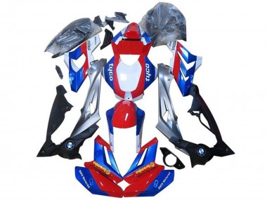 Lojas Carenagens Moto BMW S1000RR 2015-2016 - Prata Vermelho Azul Preto