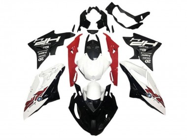 Lojas Carenagens Moto BMW S1000RR 2015-2016 - Branco Vermelho Preto HP RR