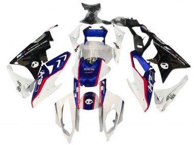 Lojas Kits Carenagem Moto BMW S1000RR 2017-2018 - Branco Azul Vermelho Preto Brilhante