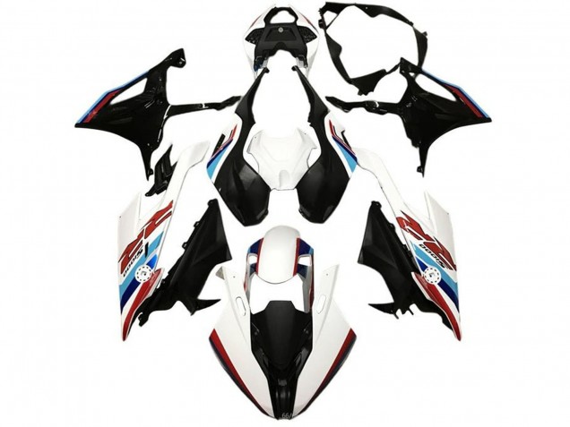 Lojas Carenagens Moto BMW S1000RR 2019-2022 - Branco Azul Vermelho Azul Claro