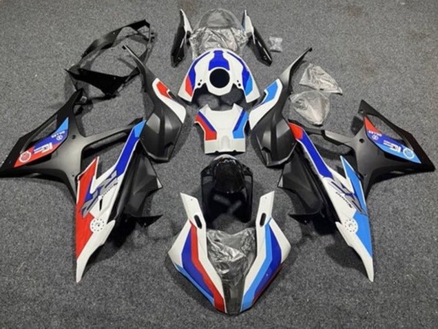 Lojas Carenagens Moto BMW S1000RR 2019-2022 - Branco Azul Preto Fosco Vermelho