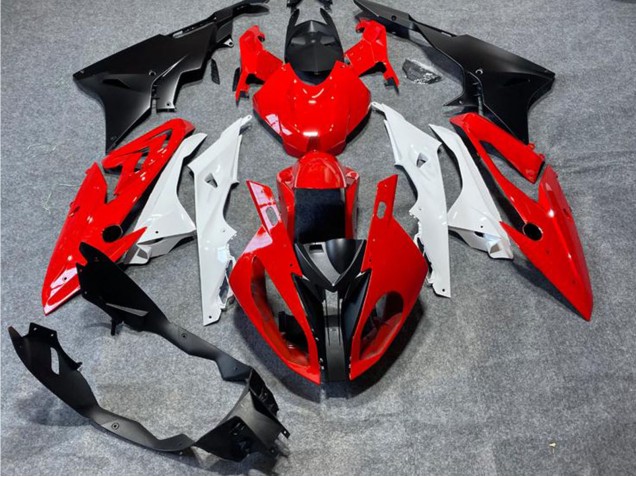 Lojas Carenagens Moto BMW S1000RR 2019-2022 - Vermelho Branco Preto Fosco