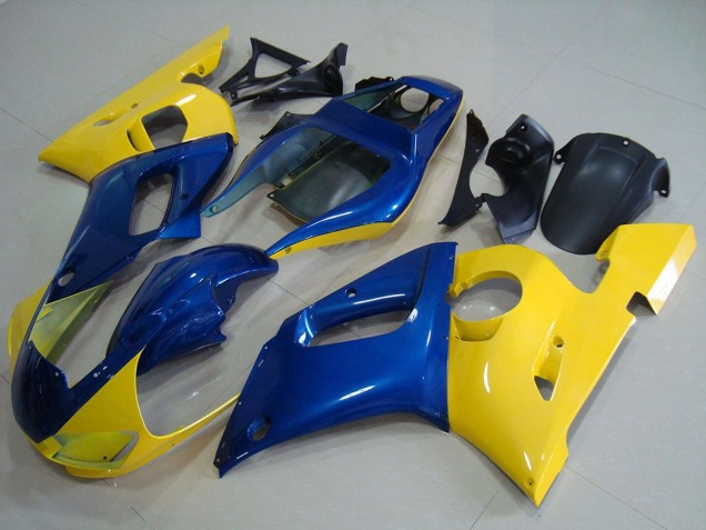 Lojas Carenagens Moto Yamaha YZF R6 1998-2002 - Amarelo Azul