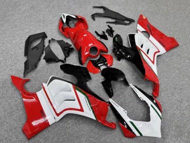Lojas Carenagens Moto Ducati Panigale V4 V4S 2020-2021 - Branco Vermelho Preto Brilhante Verde