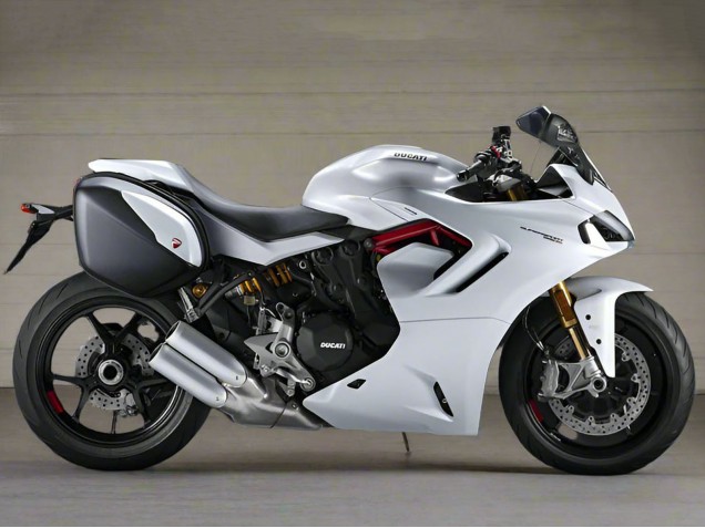 Lojas Carenagens Moto Ducati 2021-2024 Ducati Supersport 950/950S 2021-2024 - Branco Pérola
