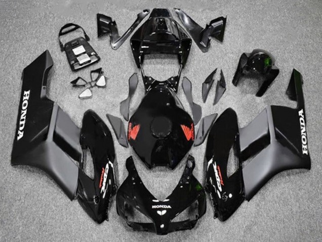 Lojas Carenagens Moto Honda CBR1000RR 2004-2005 - Preto Brilhante Preto Fosco Vermelho