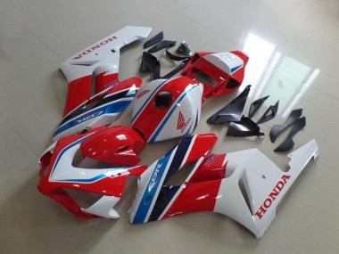 Lojas Carenagens Moto Honda CBR1000RR 2004-2005 - Branco Vermelho Azul Preto HRC