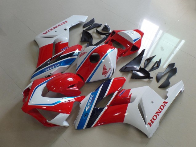 Lojas Carenagens Moto Honda CBR1000RR 2004-2005 - Branco Vermelho Azul Preto HRC