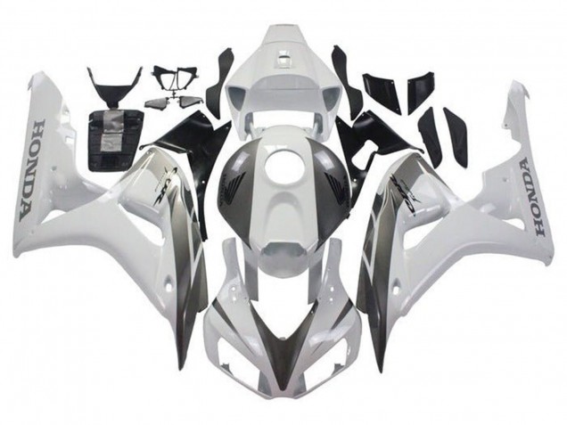Lojas Carenagens Moto Honda CBR1000RR 2006-2007 - Branco Cinzento