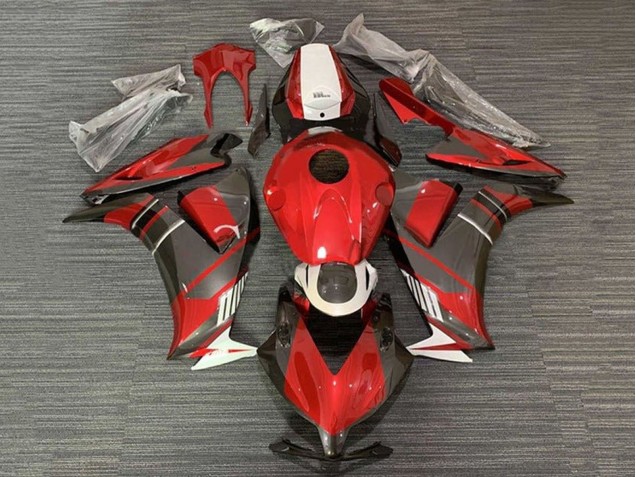 Lojas Carenagens Moto Honda CBR1000RR 2012-2016 - Vermelho Cinzento Branco