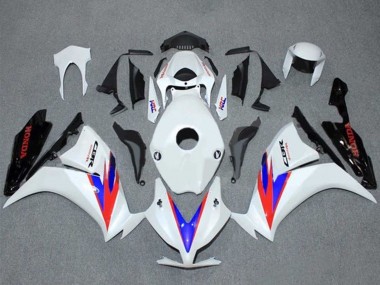 Lojas Carenagens Moto Honda CBR1000RR 2012-2016 - Branco Vermelho Azul Preto Brilhante HRC