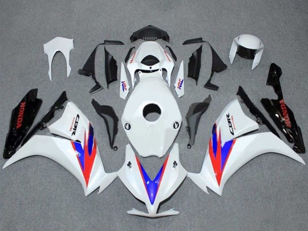 Lojas Carenagens Moto Honda CBR1000RR 2012-2016 - Branco Vermelho Azul Preto Brilhante HRC