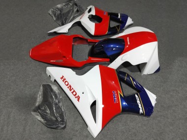 Lojas Carenagens Moto Honda CBR900RR 954 2002-2003 - Branco Vermelho Azul Corrida