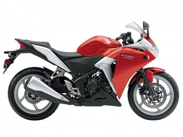 Lojas Carenagem Moto Honda CBR250RR 2011-2015 - Prata Rosa