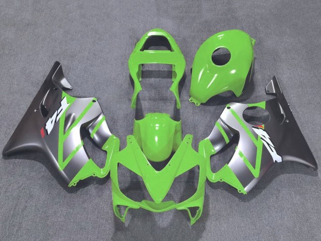 Lojas Carenagens Moto Honda CBR600 F4i 2001-2003 - Prata Verde