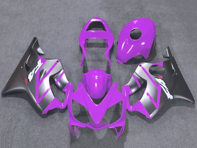 Lojas Carenagens Moto Honda CBR600 F4i 2001-2003 - Prata Roxo Claro