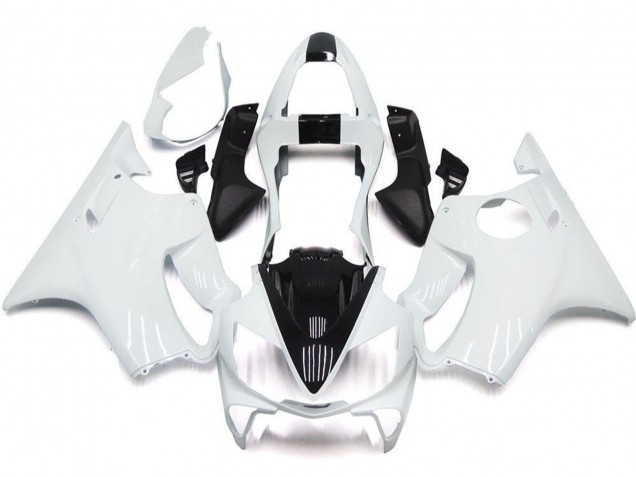 Lojas Carenagens Moto Honda CBR600 F4i 2001-2003 - Branco Preto