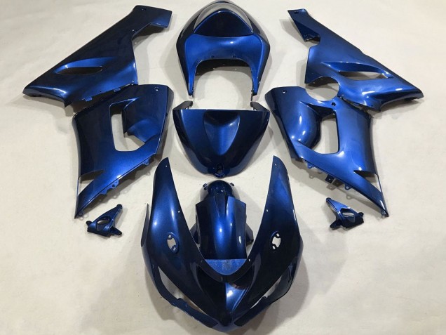 Lojas Carenagens Moto Kawasaki ZX6R 2005-2006 - Azul