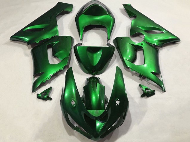 Lojas Carenagens Moto Kawasaki ZX6R 2005-2006 - Doce Verde
