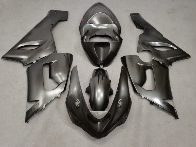 Lojas Carenagens Moto Kawasaki ZX6R 2005-2006 - Prata Líquido