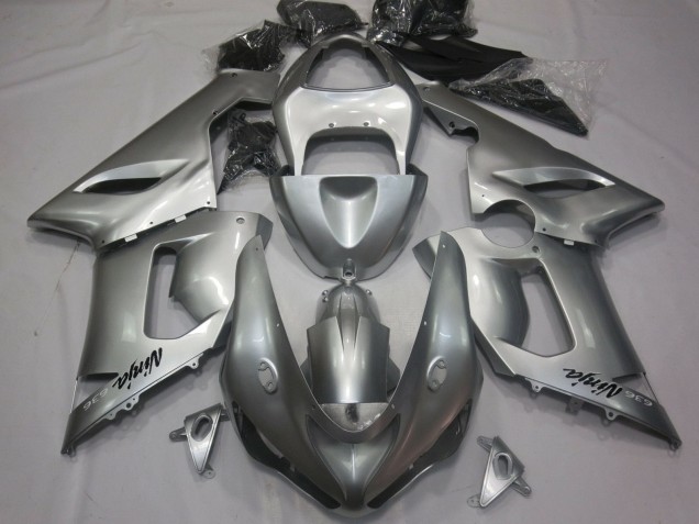 Lojas Carenagens Moto Kawasaki ZX6R 2005-2006 - Prata