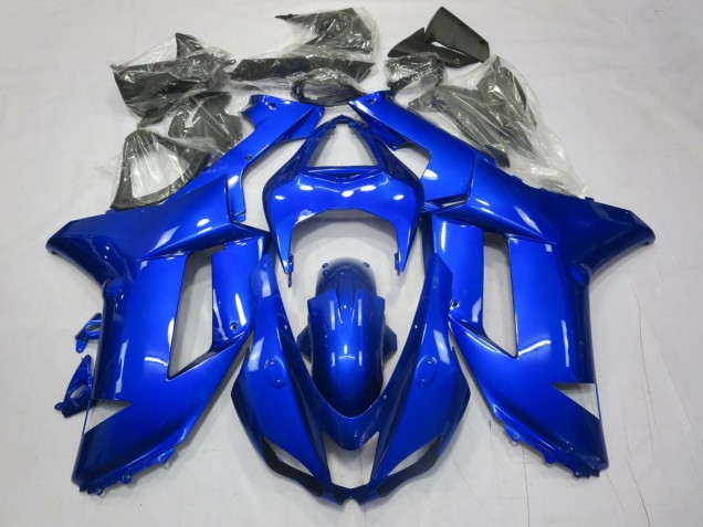 Lojas Carenagens Moto Kawasaki ZX6R 2007-2008 - Azul