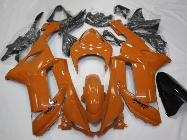 Lojas Carenagem Moto Kawasaki ZX6R 2007-2008 - Laranja Preto