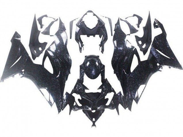 Lojas Carenagens Moto Kawasaki ZX6R 2019-2022 - Falso Chopped Fibra de Carbono
