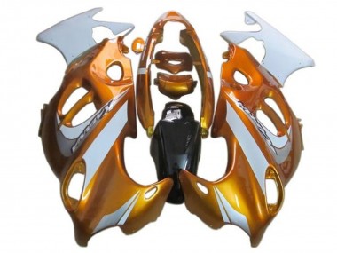 Lojas Carenagens Moto Suzuki GSX600F/GSX750F 2004-2006 - Laranja Branco