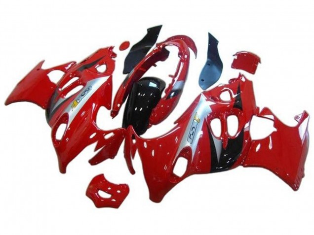 Lojas Carenagens Moto Suzuki GSX600F/GSX750F 2004-2006 - Vermelho Prata Preto