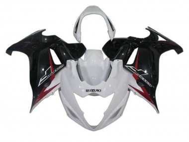 Lojas Carenagens Moto Suzuki GSX650F 2008-2013 - Branco Preto Vermelho