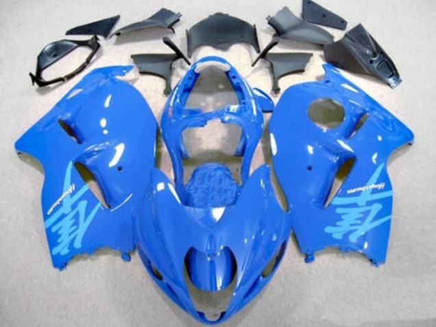 Lojas Carenagens Moto Suzuki GSXR 1300 Hayabusa 1996-2007 - Azul Azul Claro