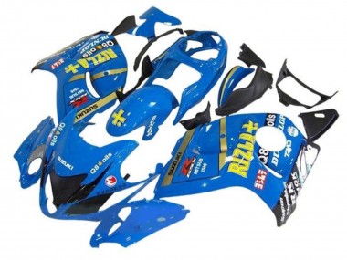 Lojas Carenagens Moto Suzuki GSXR 1300 Hayabusa 2008-2020 - Azul Ouro Rizla