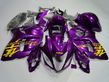 Lojas Carenagens Moto Suzuki GSXR 1300 Hayabusa 2008-2020 - Roxo Amarelo