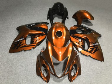 Lojas Carenagens Moto Suzuki GSXR 1300 Hayabusa 2008-2020 - Laranja Doce Preto