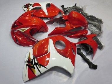 Lojas Carenagens Moto Suzuki GSXR 1300 Hayabusa 2008-2020 - Vermelho Branco Preto Decal