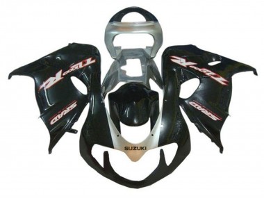 Lojas Carenagens Moto Suzuki TL1000R 1998-2003 - Preto Brilhante Cinzento