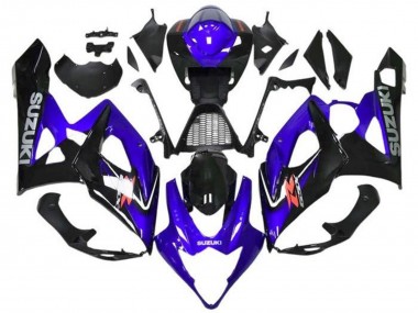 Lojas Carenagens Moto Suzuki GSXR 1000 2005-2006 - Azul Preto Cinzento