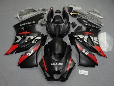 Lojas Carenagens Moto Suzuki GSXR1000 2017-2024 - Preto Fosco Vermelho Cinzento Branco