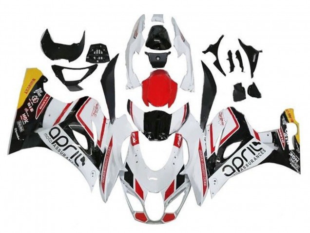 Lojas Carenagens Moto Suzuki GSXR1000 2017-2024 - Branco Vermelho Amarelo Preto