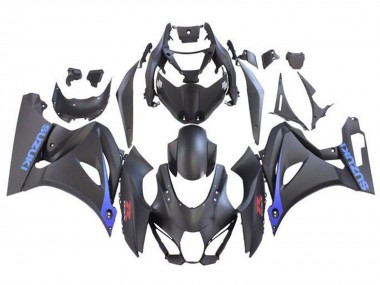 Lojas Carenagens Moto Suzuki GSXR1000 2017-2024 - Preto Fosco Azul